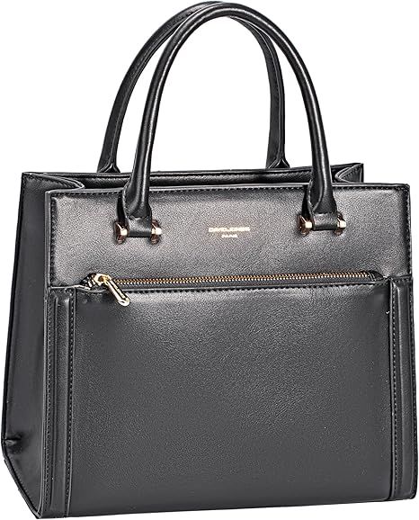 David Jones Black Executive Handbag DJ620F