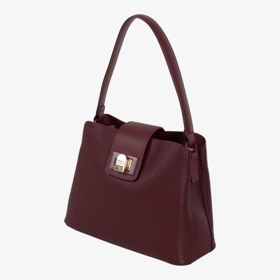 David Jones Maroon Handbag DJ652F