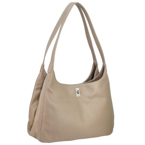 David Jones Taupe Chic Shoulder Bag DJ662F