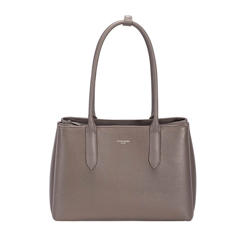 David Jones Taupe Large Handbag DJ697F