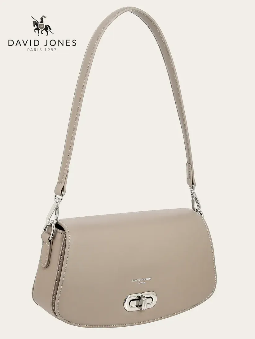 David Jones Taupe Slingbag DJ709F