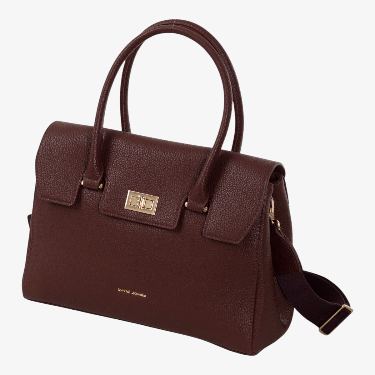 David Jones Maroon Handbag DJ681F