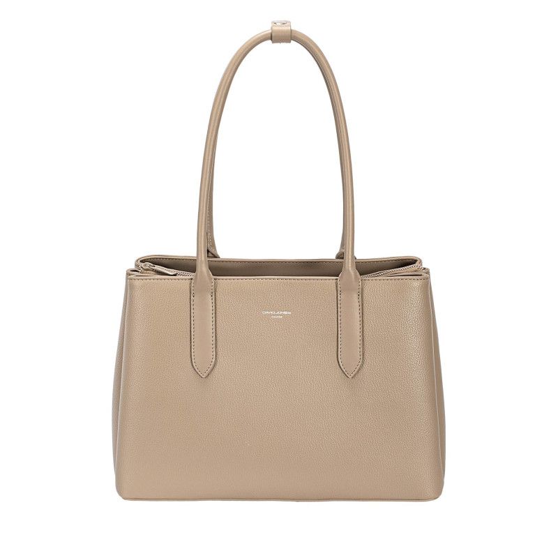 David Jones Beige Large Handbag DJ696F
