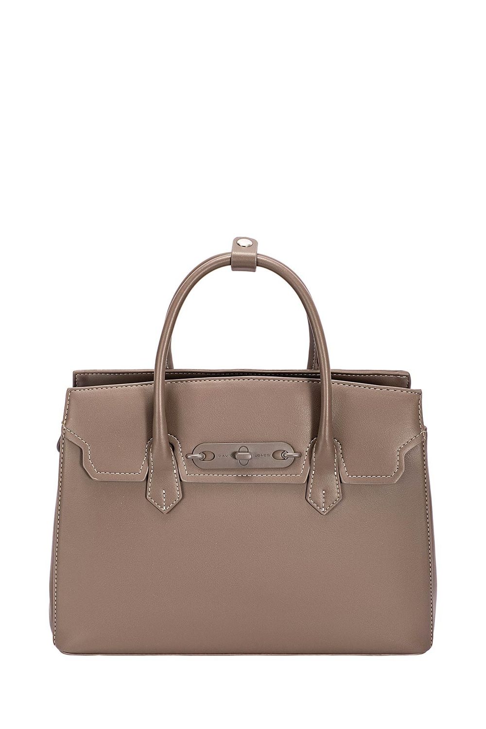 David Jones Taupe Handbag DJ698F