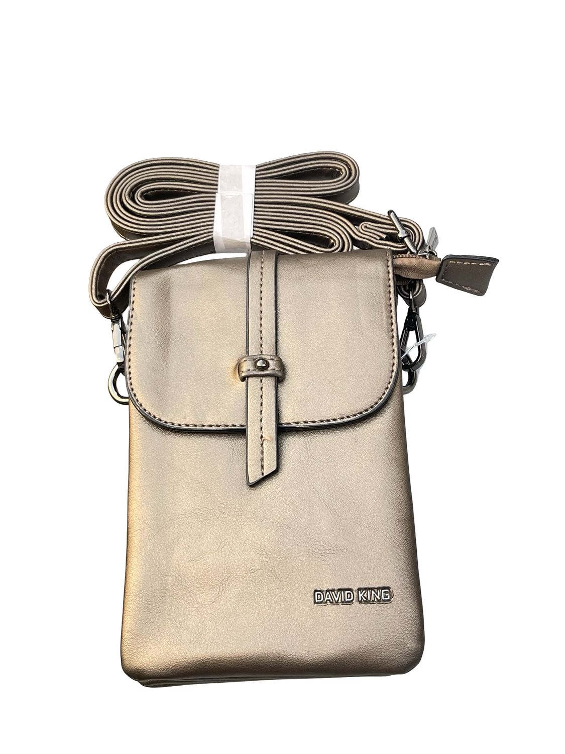 Classic Crossbody Phone Bag – Bronze