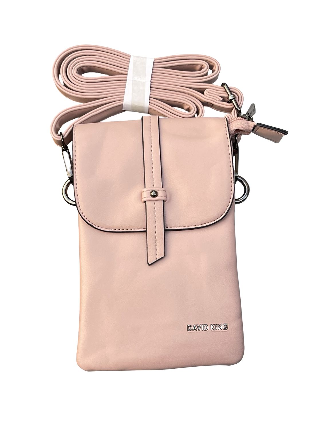 Classic Crossbody Phone Bag – Pink
