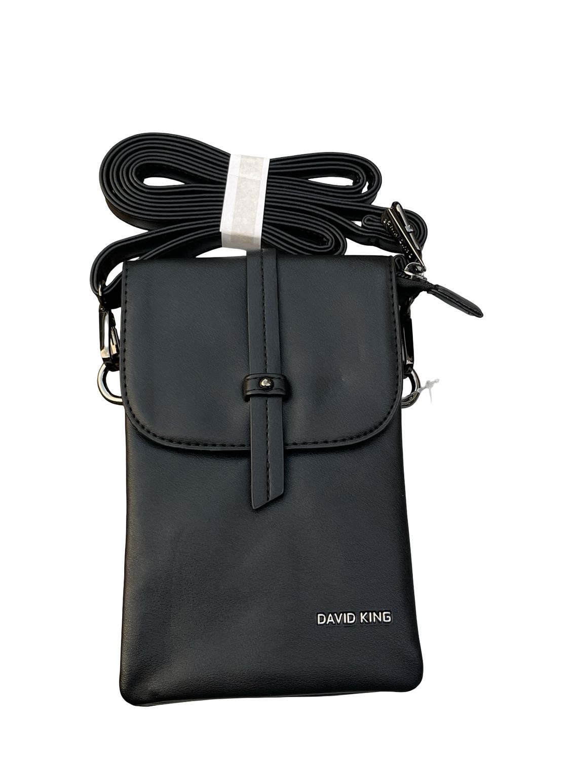 Classic Crossbody Phone Bag – Black