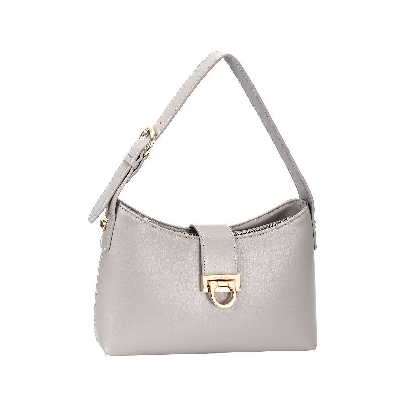 David Jones Steel Gray Handbag – Modern Elegance and Premium Finish
