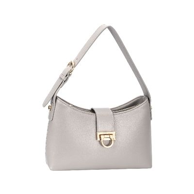 David Jones Steel Gray Handbag – Modern Elegance and Premium Finish