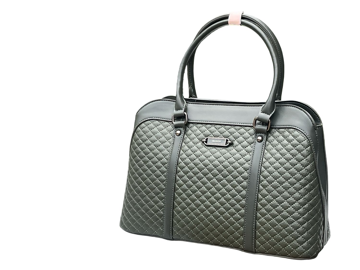 BAGCO Quilted Luxe Olive Green Handbag – Elegant &amp; Spacious