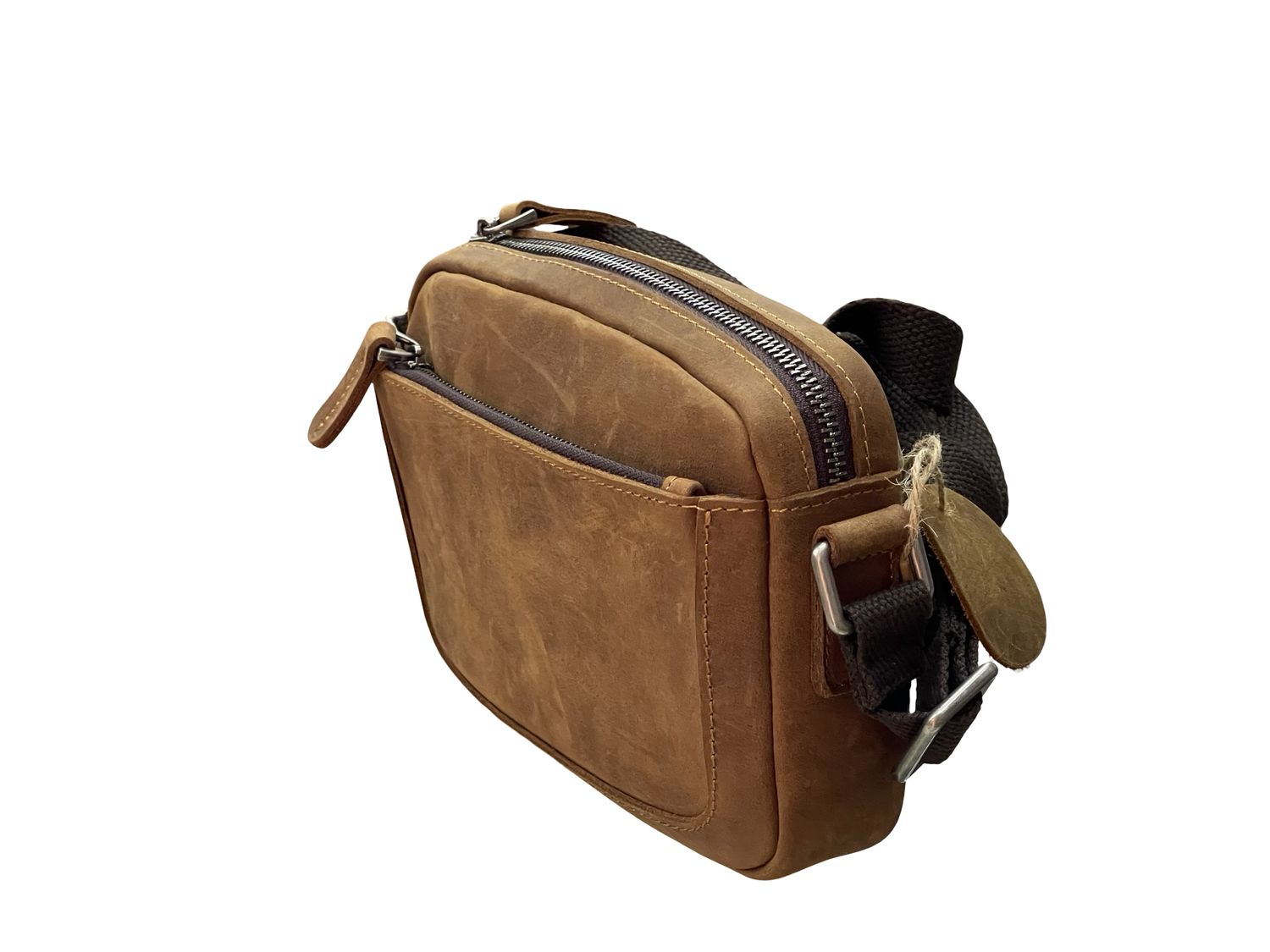 Premium Italian Leather Crossbody Bag