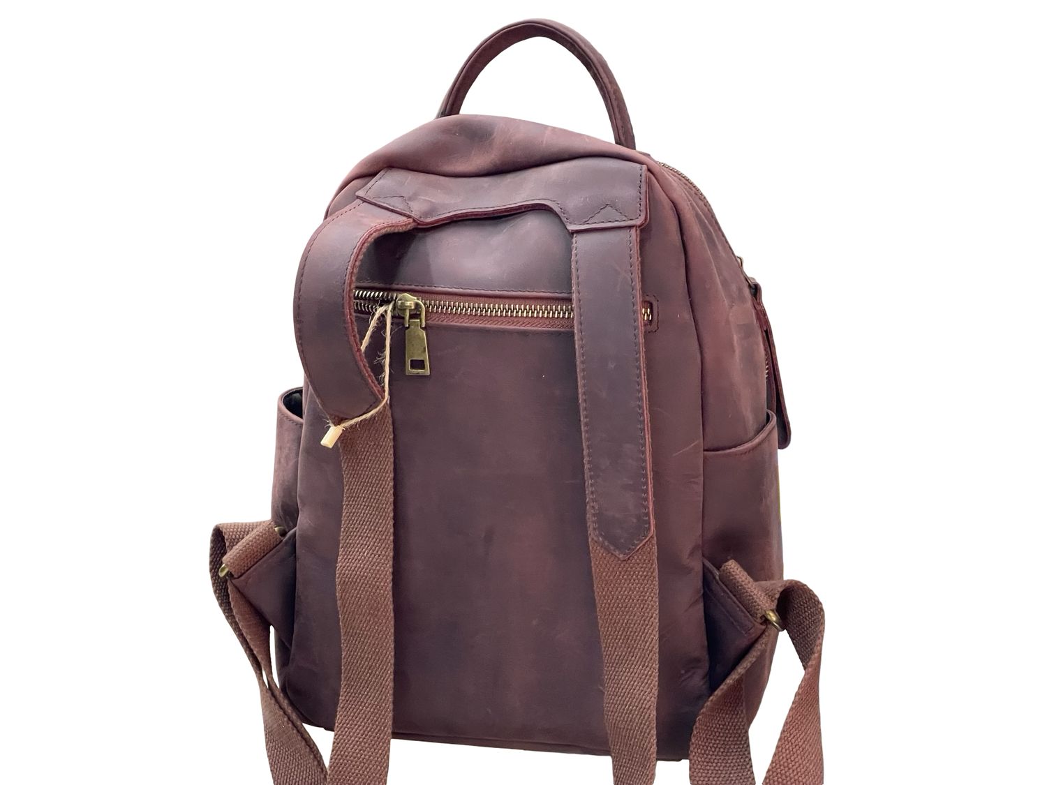 Premium Aesthetic Italian Leather Backpack Bag