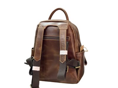Premium Aesthetic Italian Leather Backpack Bag