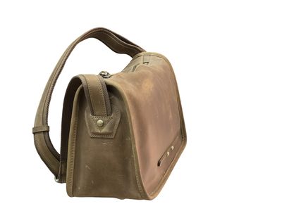 Premium Italian Karoo Full-Grain Leather Bag
