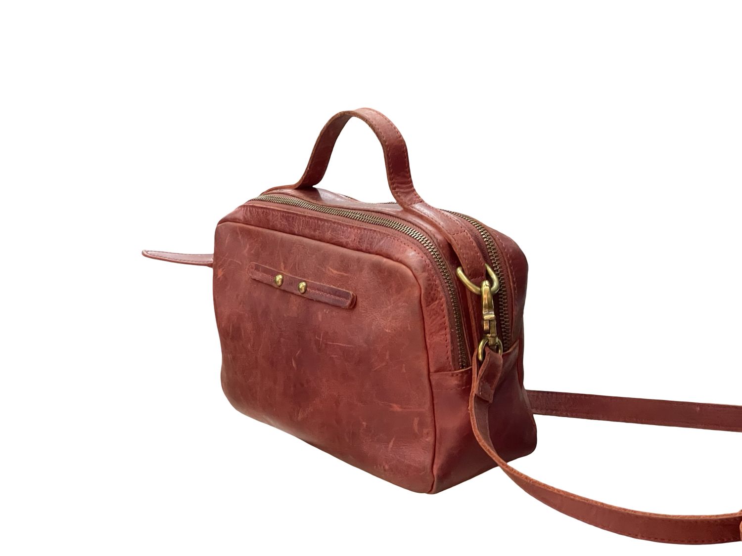 Premium Italian Crossbody Leather Handbag