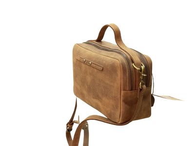 Premium Italian Crossbody Leather Handbag