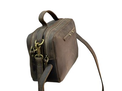 Premium Italian Crossbody Leather Handbag