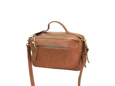 Premium Italian Crossbody Leather Handbag