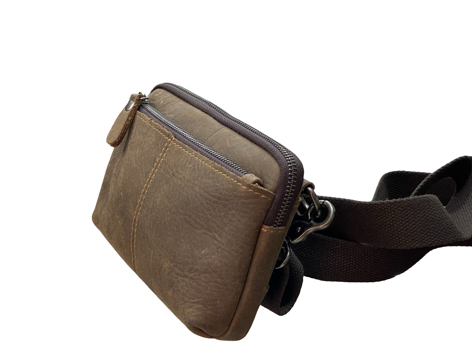 Premium Italian Leather Pouch Bag