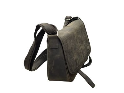 Classic Italian Leather Messenger Bag