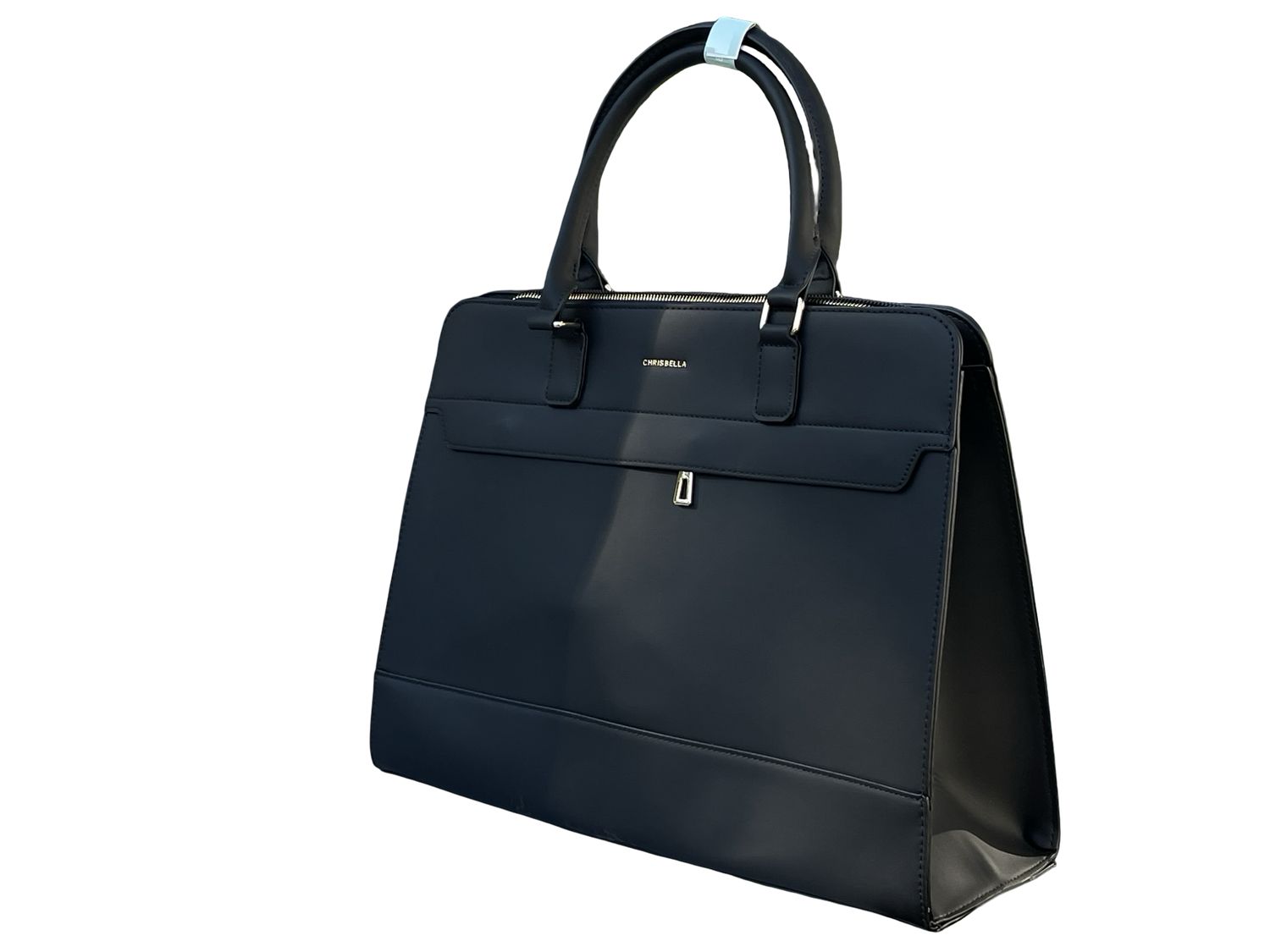 CHRISBELLA Executive Black Laptop Bag