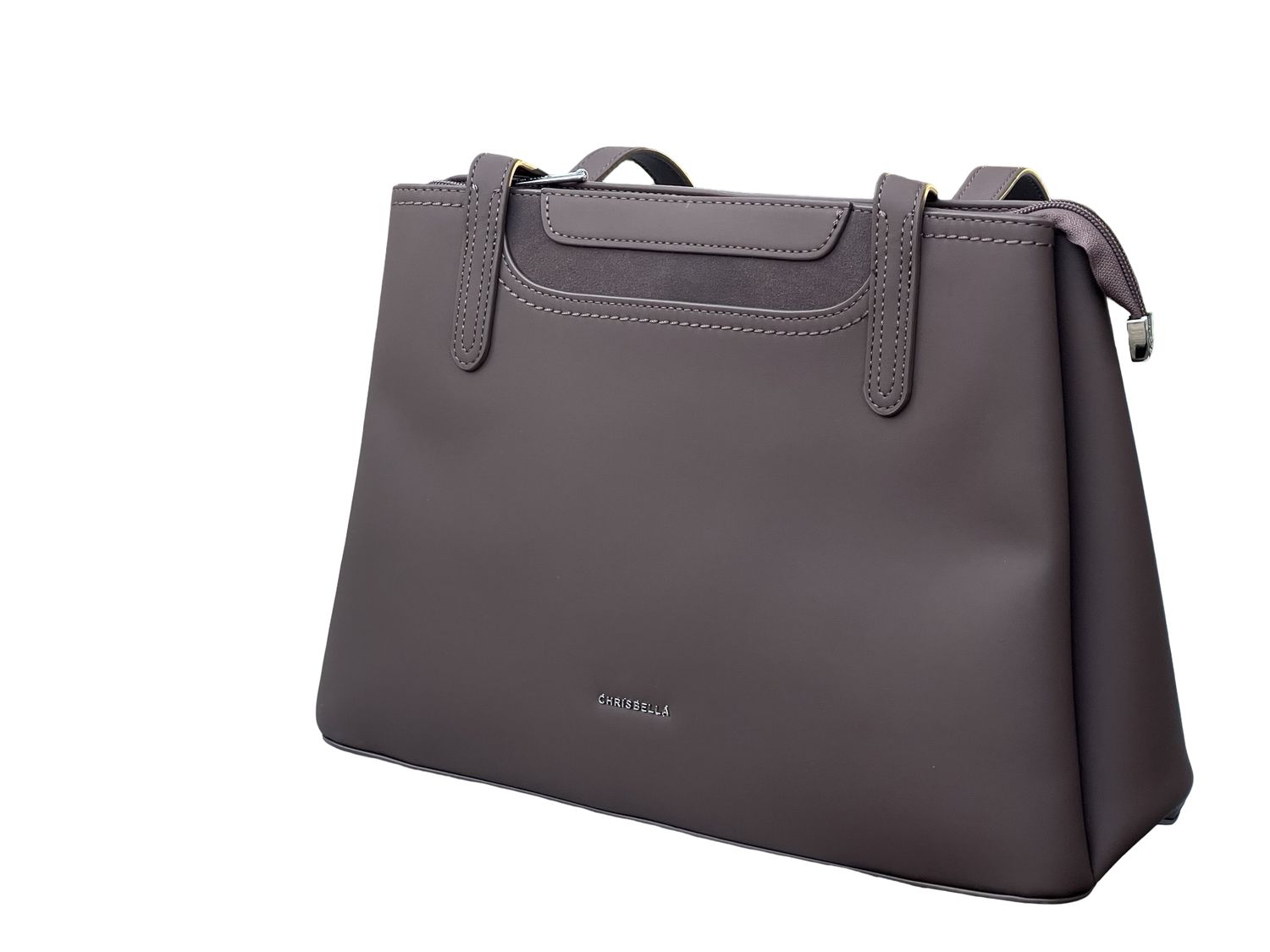 CHRISBELLA Structured Everyday Tote –  Coffee
