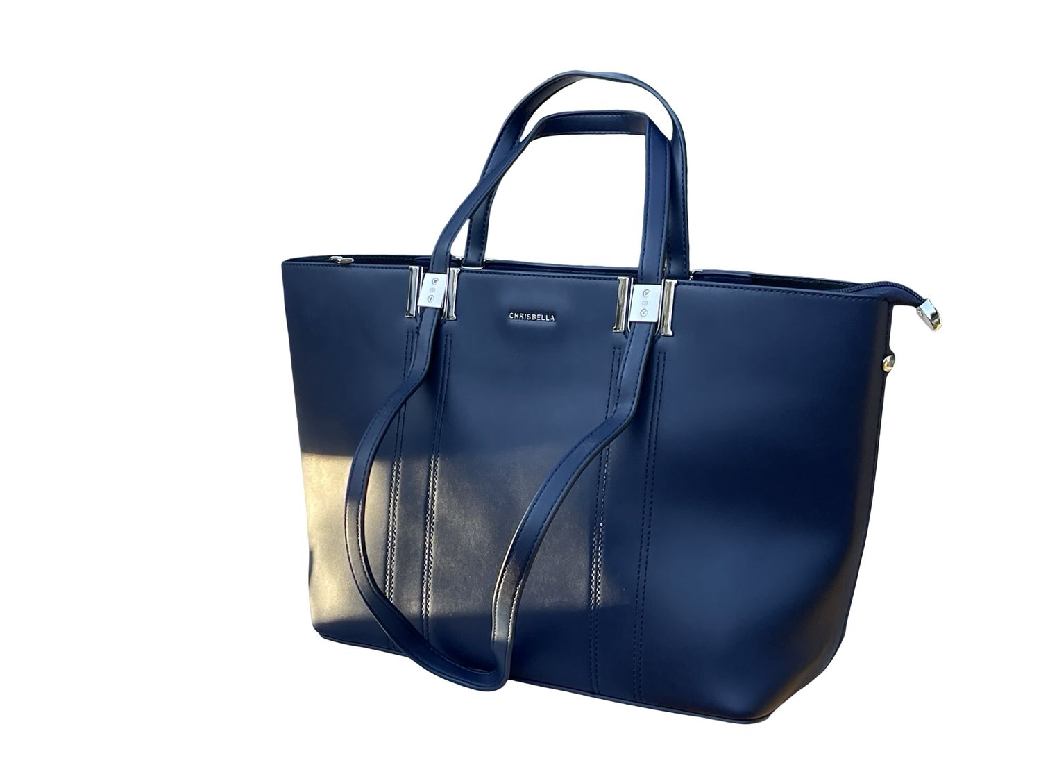 CHRISBELLA Executive Maxi Tote – Blue