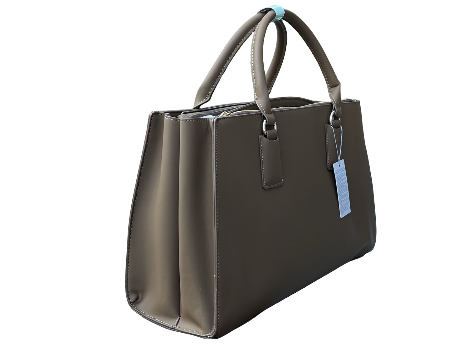 CHRISBELLA Executive Taupe Laptop Bag