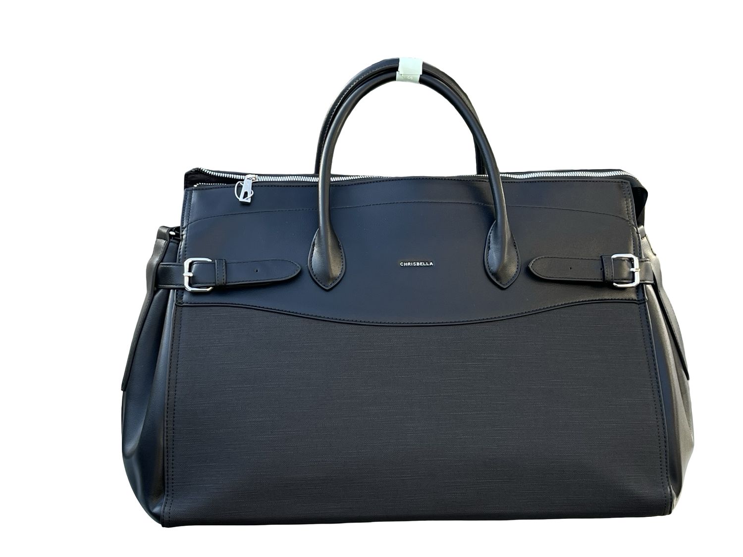 CHRISBELLA Oversized Executive Carryall – Noir