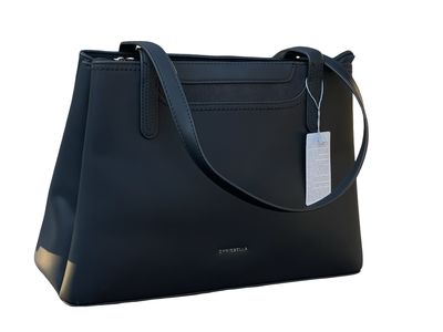 CHRISBELLA Structured Everyday Tote –  Black