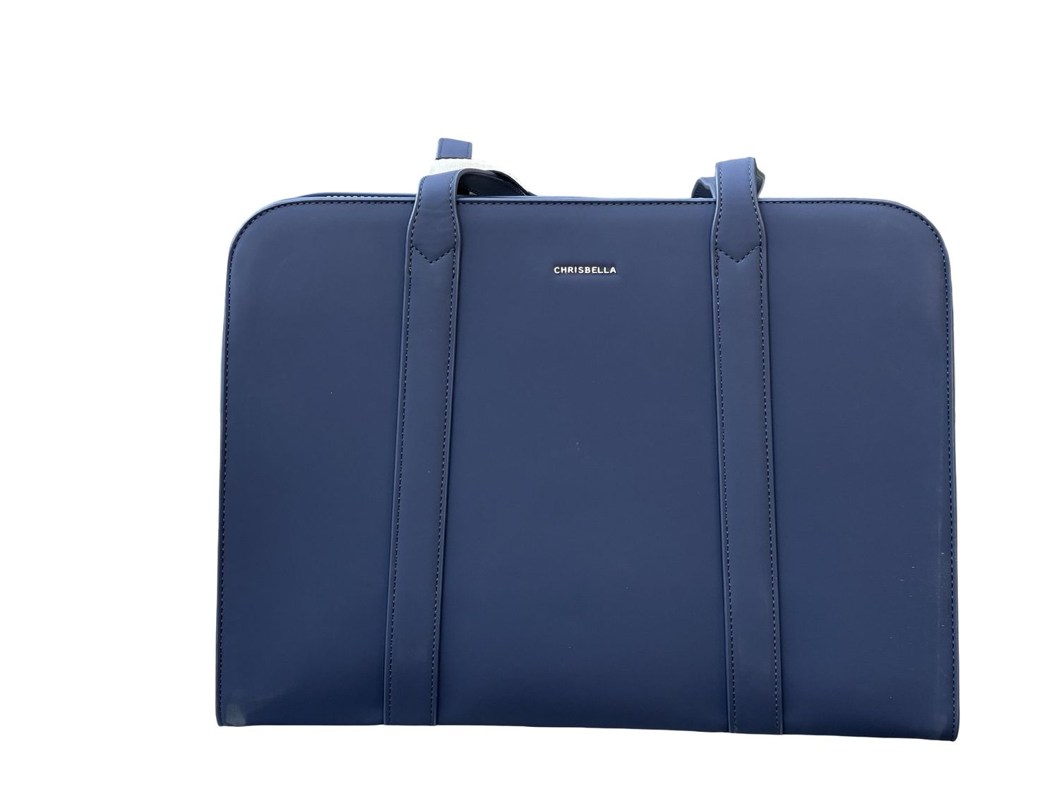 CHRISBELLA Executive Blue Laptop Bag