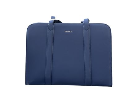 CHRISBELLA Executive Blue Laptop Bag