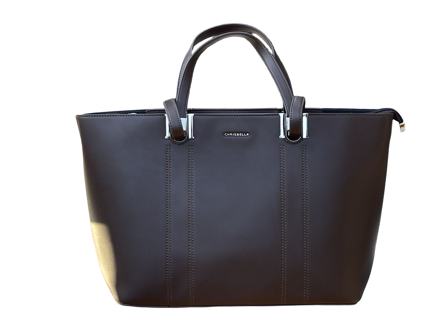 CHRISBELLA Executive Maxi Tote – Coffee