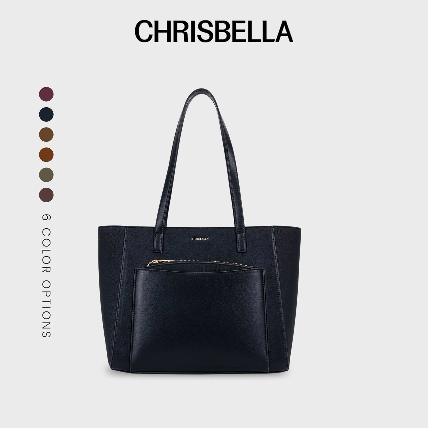 Executive Tote Black Laptop Handbag