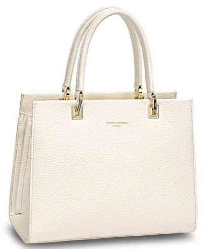David Jones White Handbag DJ118A