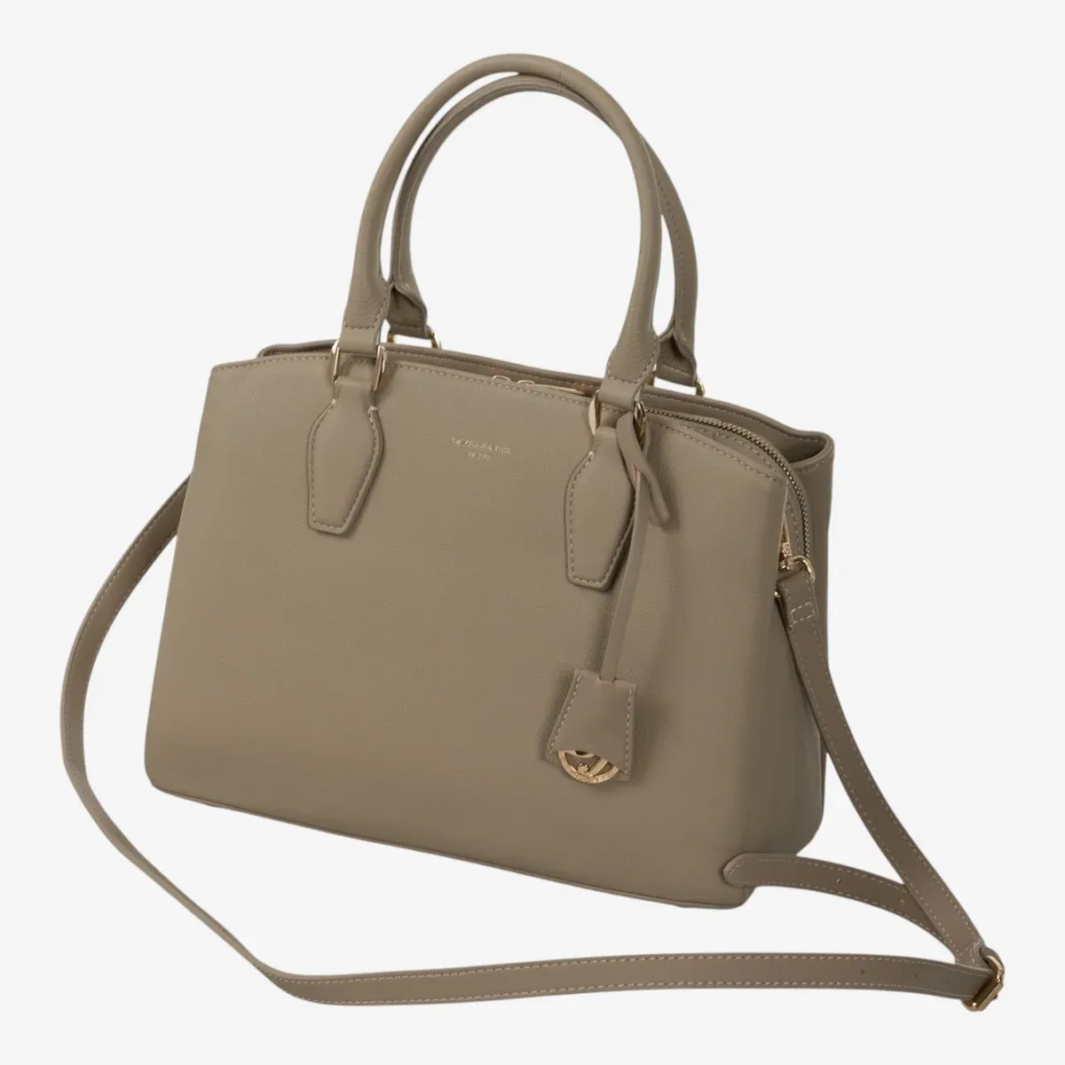 David Jones Taupe Handbag DJ108A