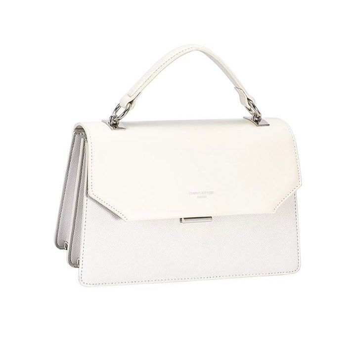 David Jones Coconut White Handbag DJ160A