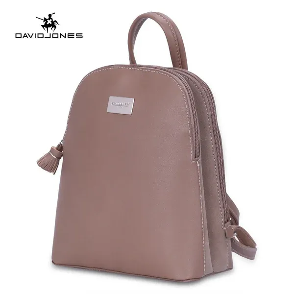 David Jones Taupe Backpack DJ199A