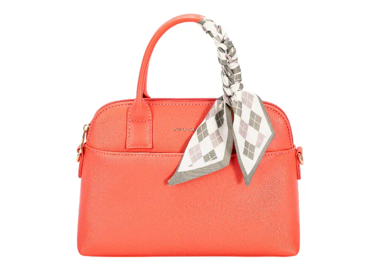 David Jones Orange Handbag DJ151A