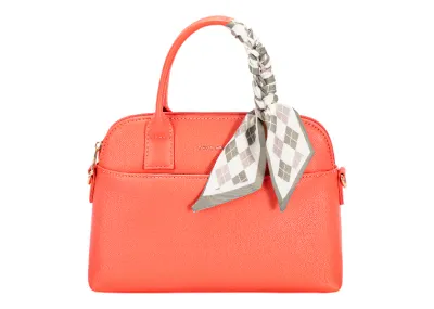 David Jones Orange Handbag DJ151A