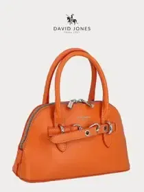 David Jones Orange Handbag DJ167A