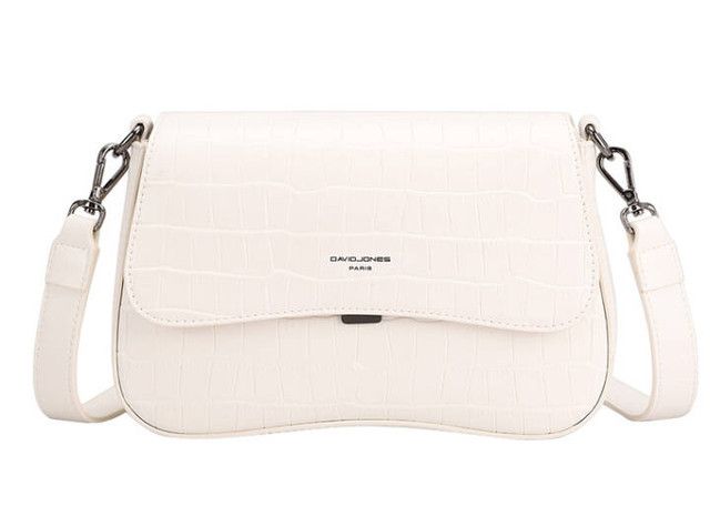 David Jones White Handbag DJ176A