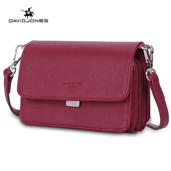 David Jones Burgundy Handbag DJ219A
