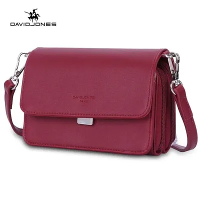 David Jones Burgundy Handbag DJ219A