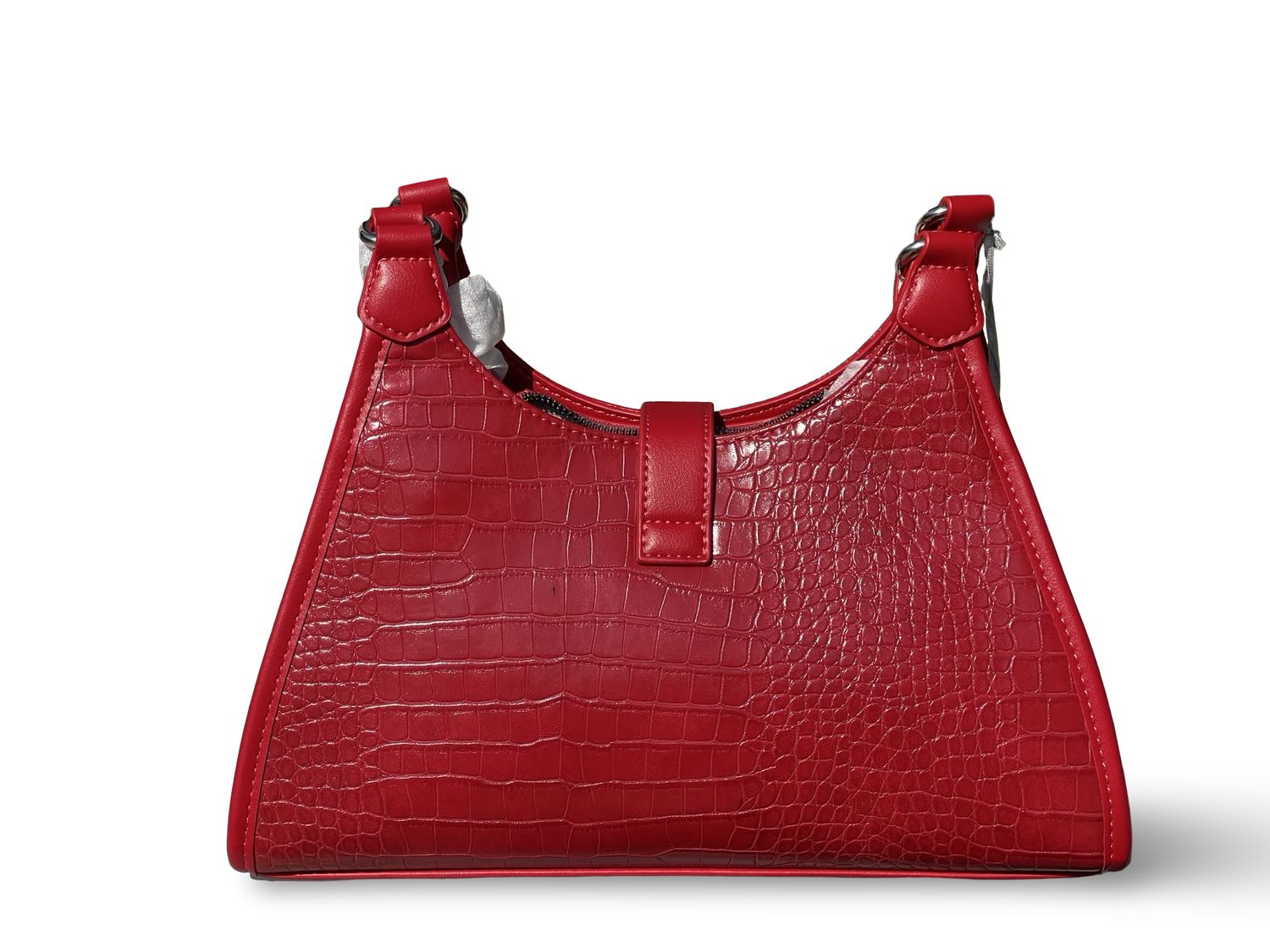 David Jones Croc Brown Handbag DJ260A