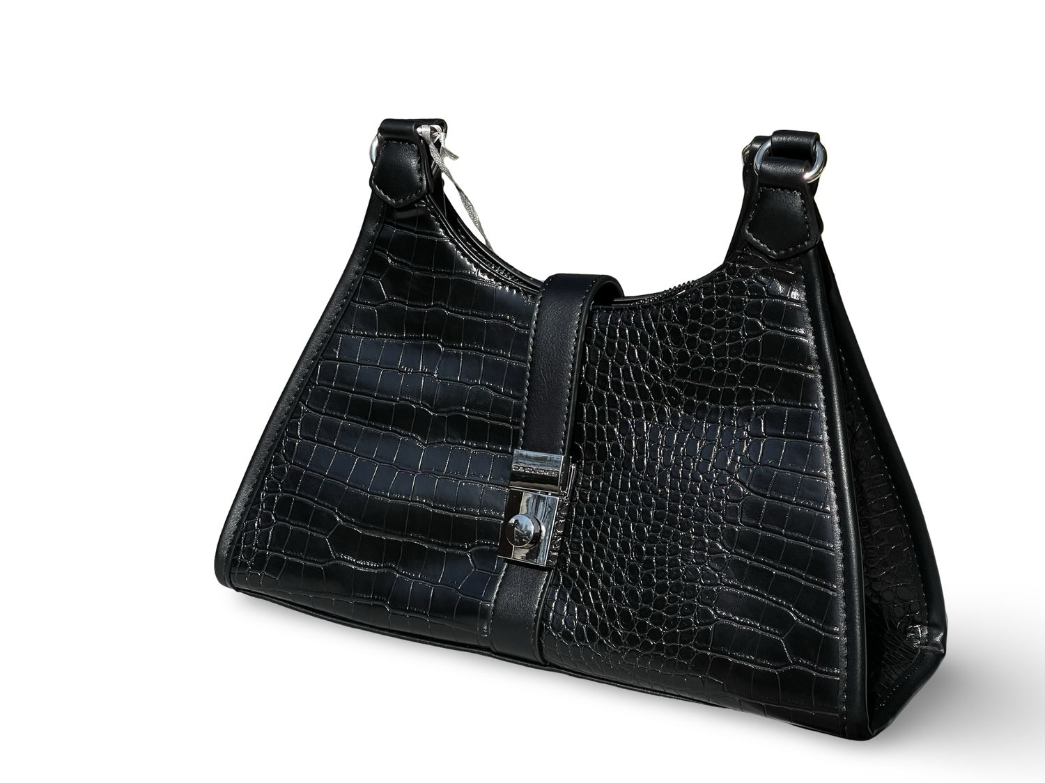 小物 Judith David Jones Croc Blue Handbag DJ261A