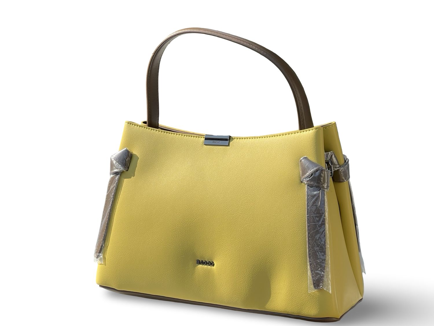 Premium BAGCO Signature Butter Yellow Luxe Tote