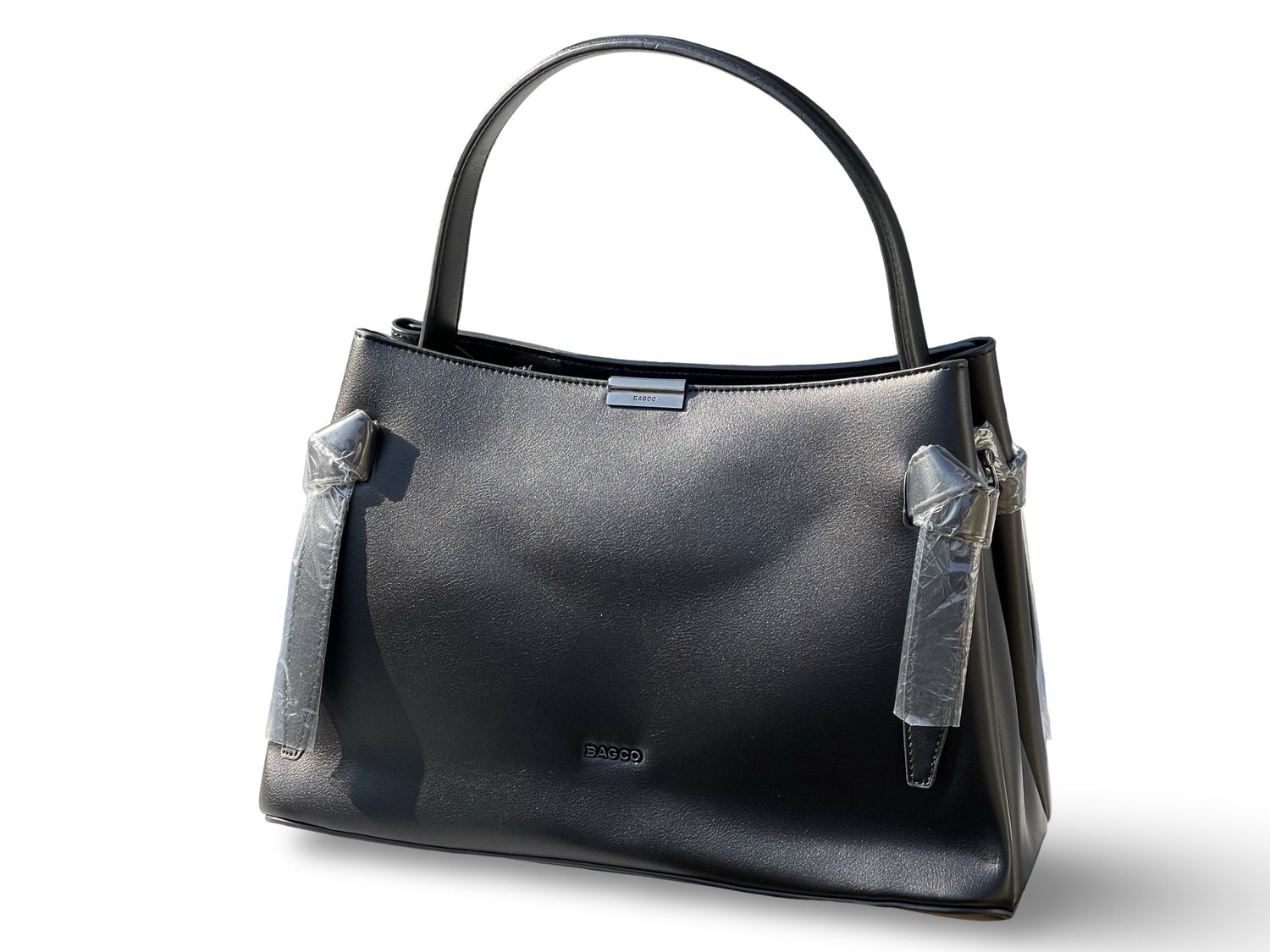 Premium BAGCO Signature Black Luxe Tote