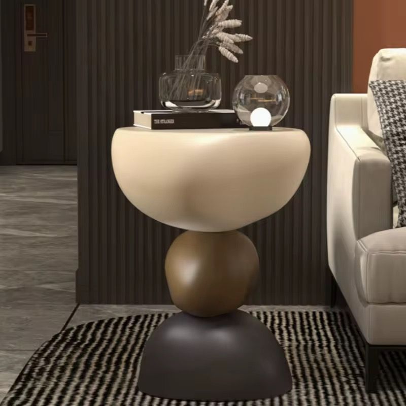 Balance Stone Accent Table