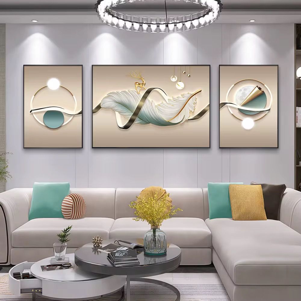 Nordic Luxe Stag Wall Art